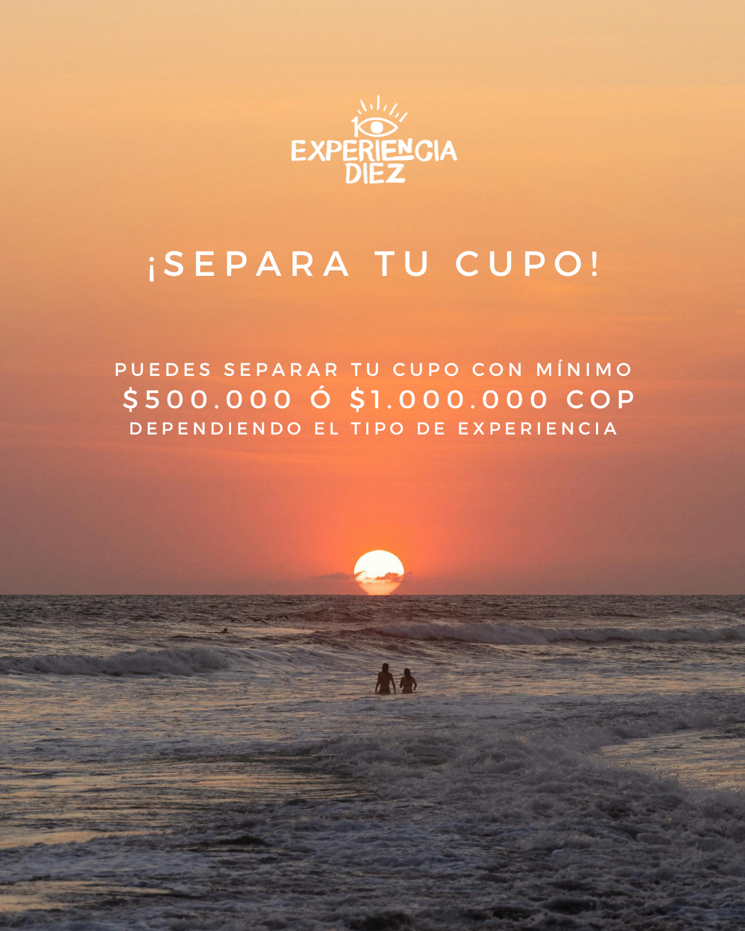 SEPARA TU CUPO